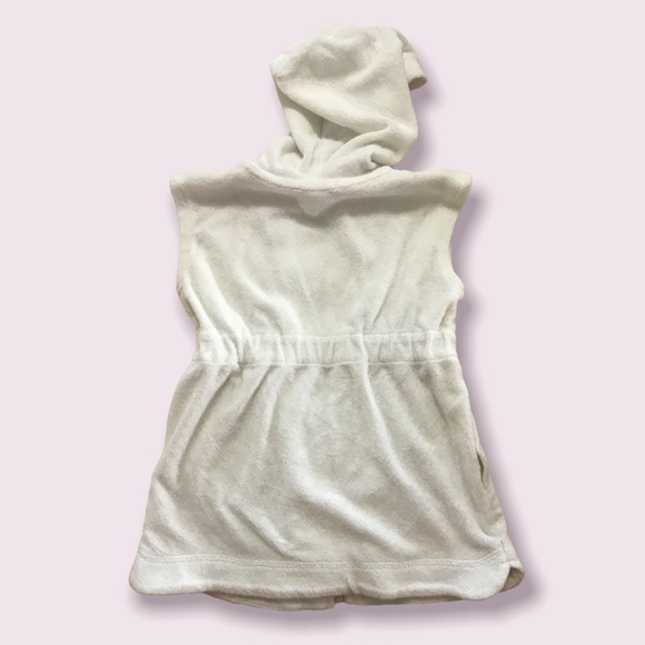 Carter’s White Terry Cloth Cover Up.  Size 18 months. - Picture 2 of 5